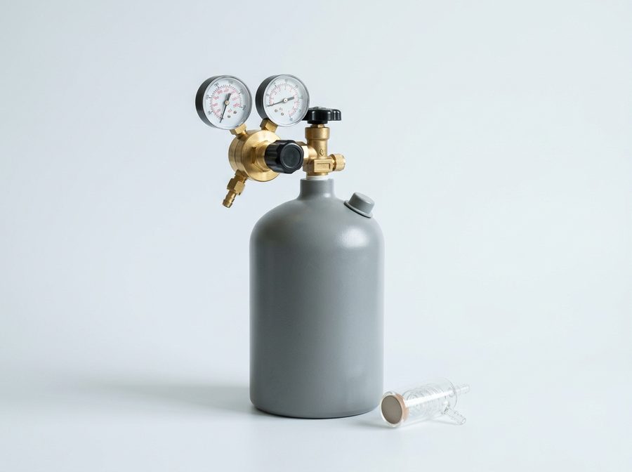 Bouteille de CO2 pour aquarium avec détendeur et diffuseur