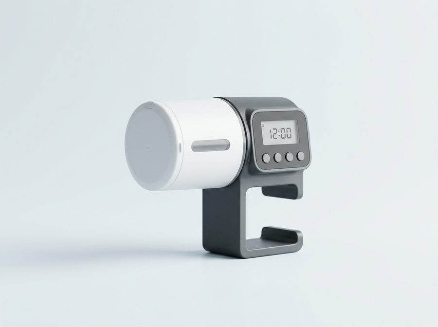 Distributeur automatique de nourriture pour aquarium